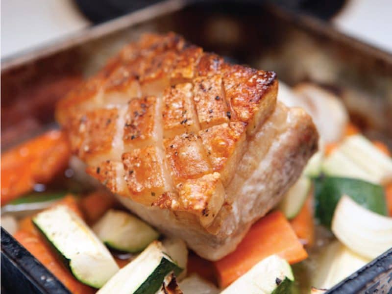 how to clean pork belly