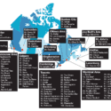 Canada’s 100 Best Restaurants Map