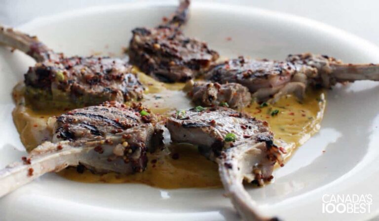 Lamb Popsicles with Fenugreek Cream Curry