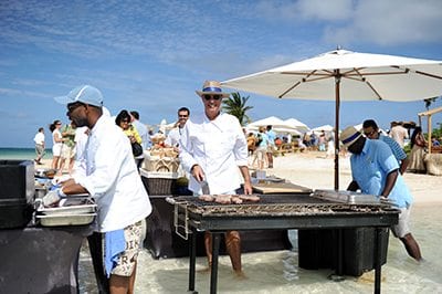 Eric Ripert Cayman Islands Cookout
