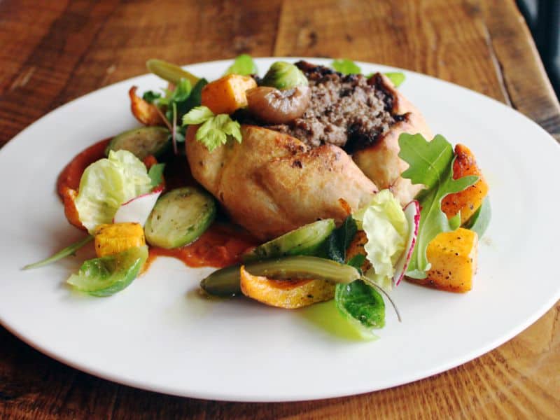 Berkshire Pork & Grass Fed Wagyu Beef Tourtière With Northwinds Porter