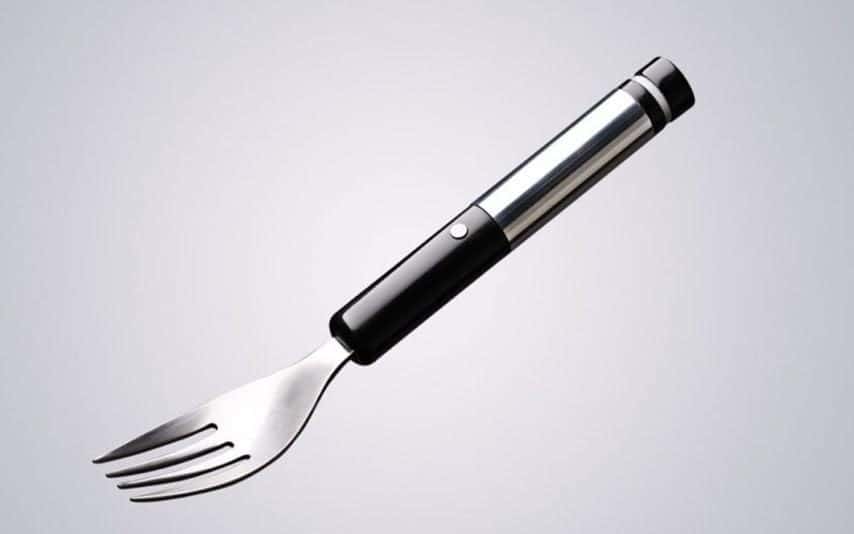 This Electric Fork Makes Mealtime Salty