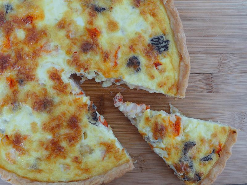 Jacob Richler’s Lobster, Morel And Ramps Quiche Recipe