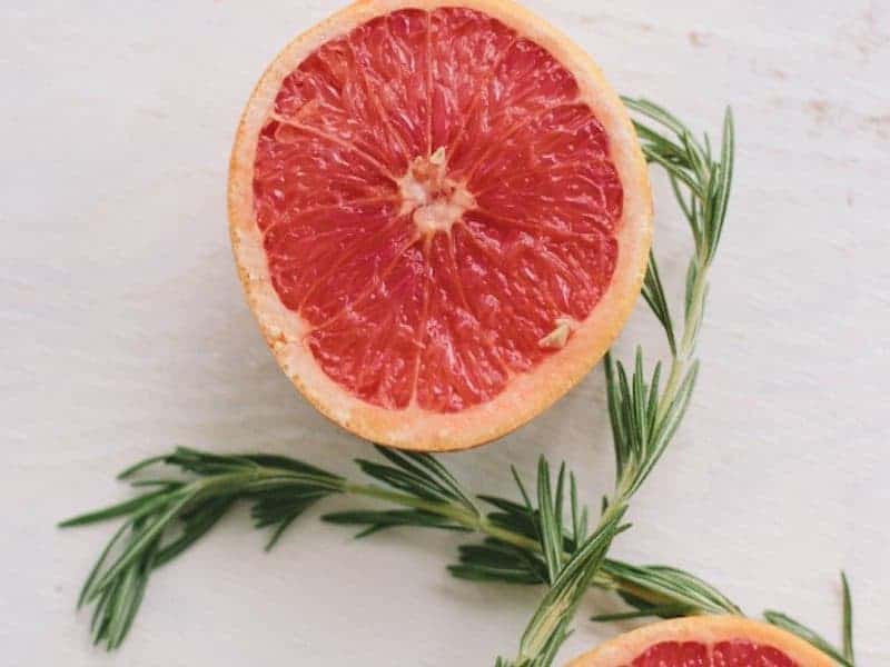 grapefruit rosemary gin cocktail