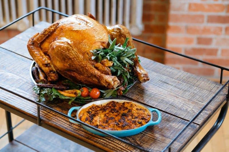Connie DeSousa’s Deep-Fried Turkey With Spicy Red Azorean Stuffing