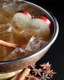 spiced brandied apple