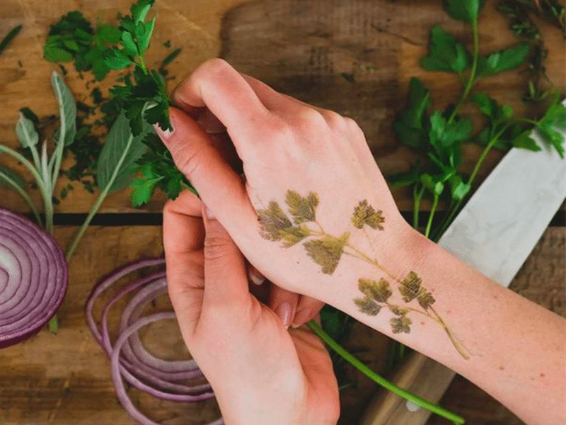 Wear Your Herb On Your Sleeve With Tattly