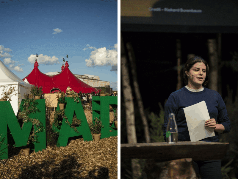 Claudia McNeilly Sits Down With Rosio Sanchez At MAD6