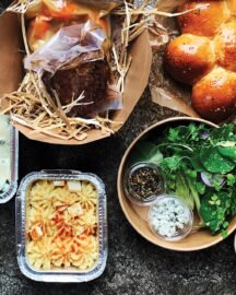 Steakhouse takeout package