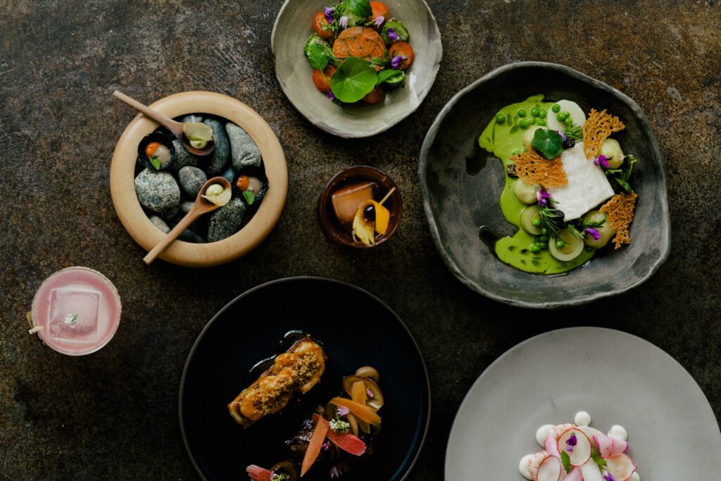 UCLUELET GOT ITS GROOVE ON WHEN PLUVIO OPENED IN APRIL 2019 and spotlit this modest town (population: 2,000) on the western flank of Vancouver Island as a sublime culinary destination.