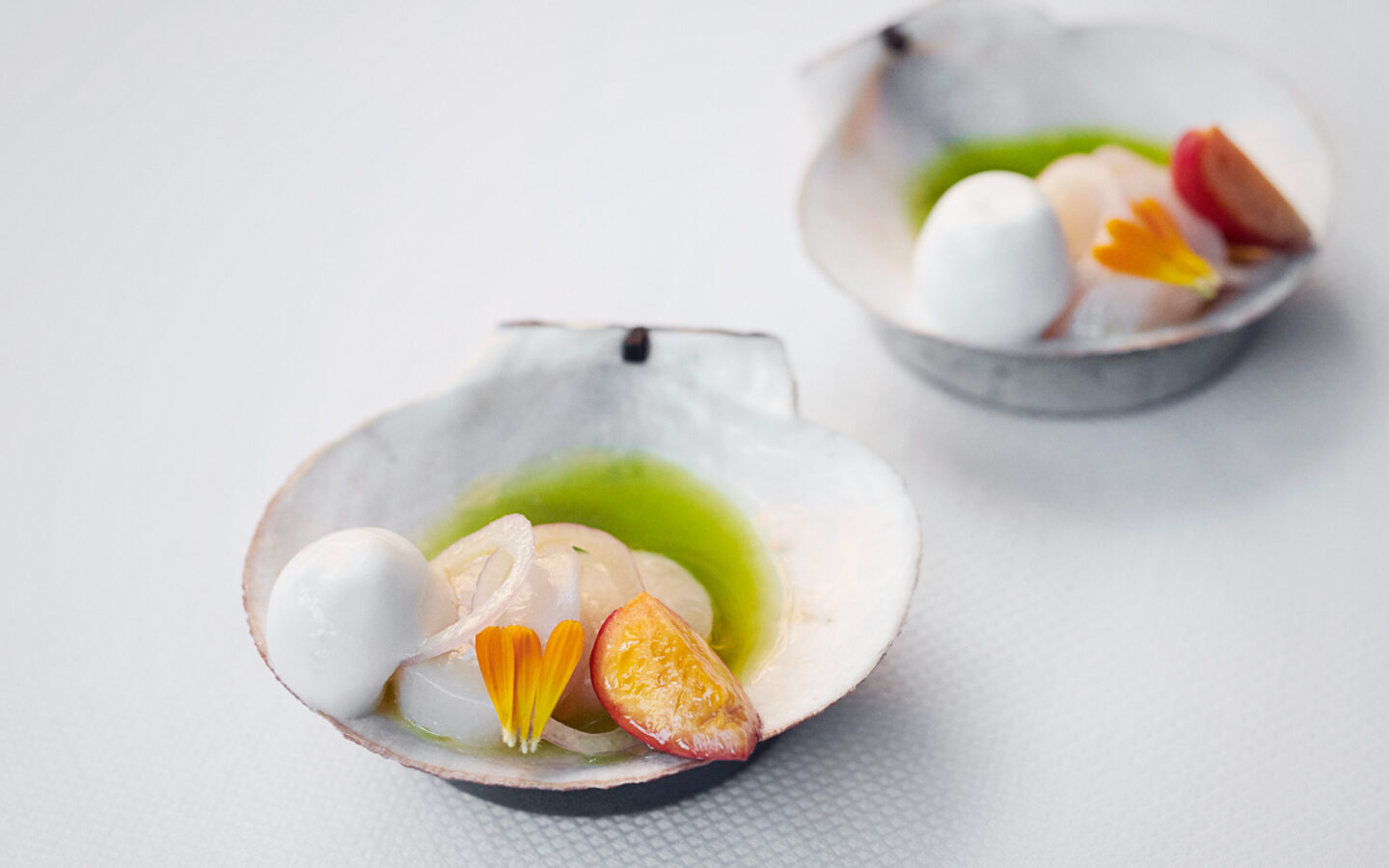 Princess scallops at Toqué!
