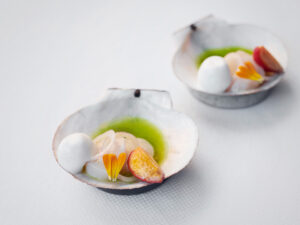 Princess scallops at Toqué!