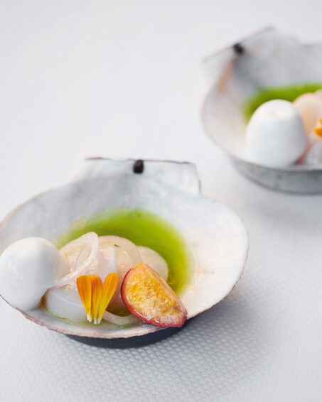 Princess scallops at Toqué!